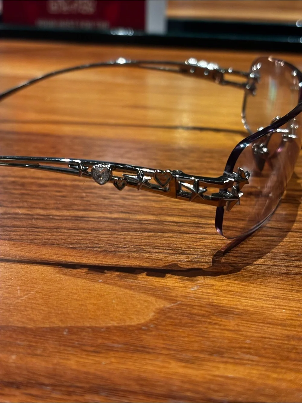 Gentle Monster Jennie Jentle Salon Glitter ii Sunglasses Silver Clear Gradient